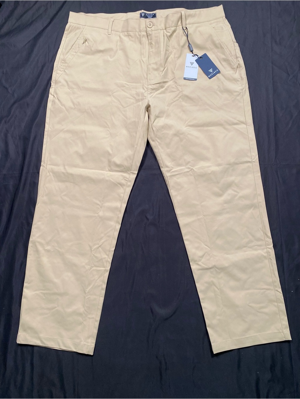MAELREG Men's Khaki Performance Pants